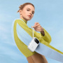 Powerbanka Baseus QPow2 cu cabluri USB-C integrate și porturi USB-C / USB-A - 10.000 mAh - alb