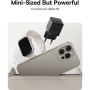 Baseus Încărcător compact cu port USB-C - 20W - negru