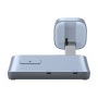UGREEN MagFlow Suport magnetic pliabil 3 în 1 fără fir pentru iPhone / Apple Watch / AirPods - 25W - albastru