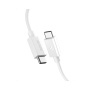 Spigen Esențial 60W cablu de încărcare și date - USB-C la USB-C - 2 m - alb