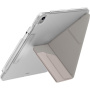 Carcasă UNIQ Camden Click cu suport origami și spațiu pentru Apple Pencil pentru iPad 10,9" (2022) / 11" (2025) - bej