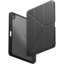 Carcasă UNIQ Moven cu suport origami și spațiu pentru Apple Pencil pentru iPad 10,9" (2022) / 11" (2025) - gri închis