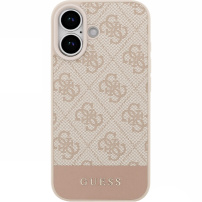 Carcasă Guess 4G Dungă pentru iPhone 17 - roz