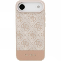 Guess 4G husă cu dungi pentru iPhone Air - roz