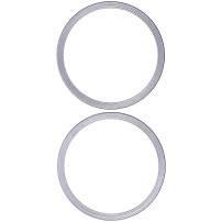Cerc de oțel rezervă pentru cameră spate pentru Apple iPhone 11 - violet