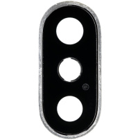 Capac de rezervă cameră spate, pentru Apple iPhone XS - argintiu