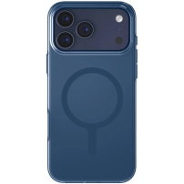 UNIQ MagClick Clario husă cu MagSafe pentru iPhone 17 Pro Max - albastru închis