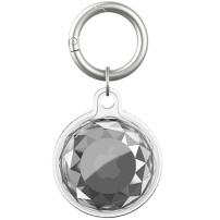 Carcasă transparentă cu efect de diamant pentru AirTag 1 / 2 - transparent