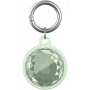 Carcasă transparentă cu efect de diamant pentru AirTag 1 / 2 - verde