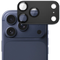 Sticlă temperată Spigen GLAS.tR EZ Fit Optik Pro XL pentru protecția lentilelor camerei iPhone 17 Pro - negru