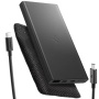 Spigen Esențială powerbankă cu porturi 2x USB-C / USB-A - 10 000 mAh - negru