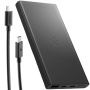 Spigen Esențială powerbankă cu porturi 2x USB-C / USB-A - 10 000 mAh - negru