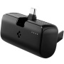 Spigen Esențial powerbankă cu conector USB-C integrat, port USB-C și suport - 5.000 mAh - negru