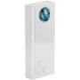 Powerbanka Baseus Amblight cu porturi USB-C / 4x USB-A - 30.000 mAh - alb