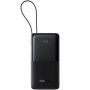 Powerbank Baseus Bipow 2 cu cablu USB-C integrat și porturi USB-C / USB-A - 20.000 mAh - negru