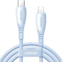 JOYROOM S-A59 cablu de date și încărcare - USB-C la Lightning - 1,2 m - albastru