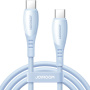 JOYROOM S-A59 cablu de date și încărcare - USB-C la USB-C - 1,2 m - albastru