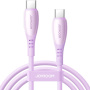 JOYROOM S-A59 cablu de încărcare și date - USB-C la USB-C - 1,2 m - violet
