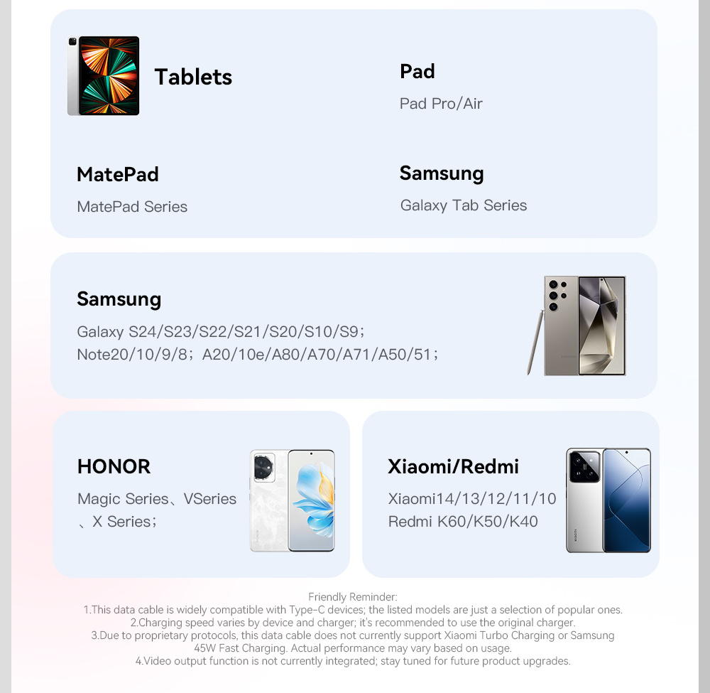 Cablu de încărcare și date împletit ESSAGER Crystal Clear - USB-C la USB-C - 2 m - roz