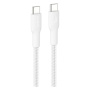 BELKIN Boost Charge Pro cablu de încărcare împletit - USB-C la USB-C - 1 m - alb