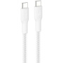 BELKIN Boost Charge Pro cablu de încărcare împletit - USB-C la USB-C - 1 m - alb
