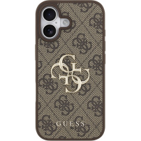 Guess 4G Metal Logo husă pentru iPhone 17 - maro