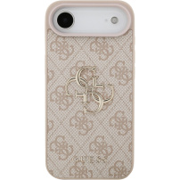 Husă Guess 4G Metal Logo pentru iPhone Air - roz
