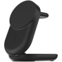BELKIN Ultra Charge Qi2 suport magnetic wireless pliabil 3 în 1 pentru iPhone / Apple Watch / AirPods - 25W - negru