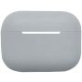 Husă de protecție din silicon pentru AirPods Pro 2 (2022) cu conector Lightning - gri