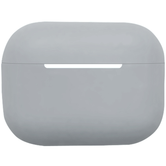Husă de protecție din silicon pentru AirPods Pro 2 (2022) cu conector Lightning - gri
