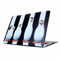 Husă / carcasă de protecţie, pentru MacBook Air 13" (model A1369 / A1466) - Pinguini în Madagascar