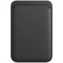 Buzunar magnetic pentru card pentru iPhone - negru