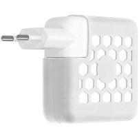 Husă de protecție perforată din silicon pentru adaptor de 29W/30W - alb