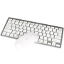 Set tastatură fără fir 2 în 1 și mouse fără fir Bluetooth - argintiu