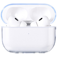 Husă transparentă din plastic moale pentru AirPods Pro 2 (2022) - transparent