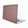 Husă, cu suprafaţă din piele, pentru MacBook Air 13" (A1237 / A1304 / A1369 / A1466) - maro