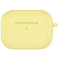 Hat Prince husă din silicon pentru AirPods Pro - galben