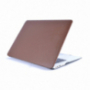 Husă, cu suprafaţă din piele, pentru MacBook Air 13" (A1237 / A1304 / A1369 / A1466) - maro