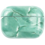 Carcasă de marmură din plastic dur pentru AirPods Pentru - verde pastel