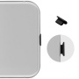 Capac anti praf pentru conector lightning, pentru dispozitive Apple - neagră