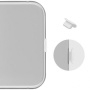 Capac anti praf pentru conector lightning, pentru dispozitive Apple - alb