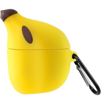 Husă din silicon pentru AirPods Pro - banană
