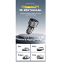 ESSAGER ES-CC21 încărcător auto cu porturi USB-C / USB-A - 45W - negru