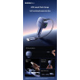 MOMAX UC19 set încărcător auto cu porturi USB-C / USB-A și cablu USB-C retractabil - 60W - 0,72 m - albastru închis