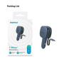 MOMAX UC19 set încărcător auto cu porturi USB-C / USB-A și cablu USB-C retractabil - 60W - 0,72 m - albastru închis