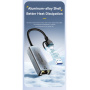 ESSAGER 2în1 adaptor ethernet - RJ45 la USB-C / USB-A - gri