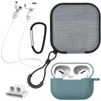 Husă transparentă lucioasă cu sclipici pentru AirPods Pentru - MacBook Air 13" (A1237 / A1304 / A1369 / A1466)