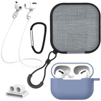 Husă transparentă lucioasă cu sclipici pentru AirPods Pentru - MacBook Pro 13" (A1706 / A1708 / A1989 / A2159)