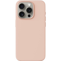 EPICO Mag+ husă din silicon cu MagSafe pentru iPhone 15 Pro Max - roz