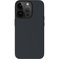 EPICO Magnetic husă din silicon cu MagSafe pentru iPhone 14 Pro Max - negru